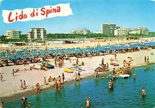 AK / Ansichtskarte  Lido_di_Spina Panorama della spiaggia