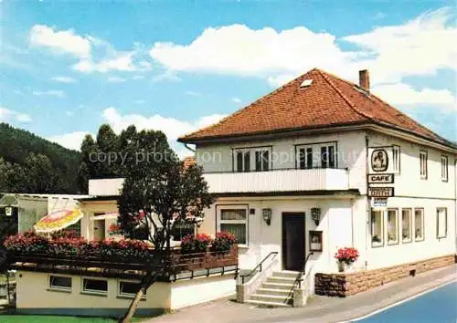 AK / Ansichtskarte  Bad_Koenig_Odenwald Cafe Orth Restaurant