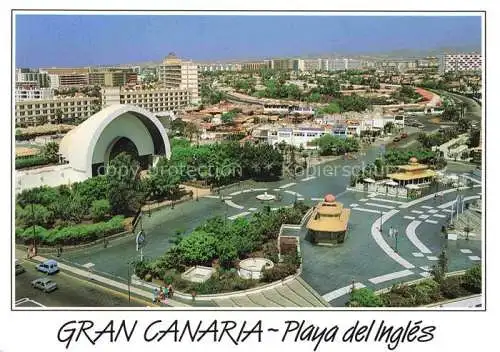 AK / Ansichtskarte  Playa_del_Ingles_Gran_Canaria_ES Stadtpanorama Templo Ecumenico