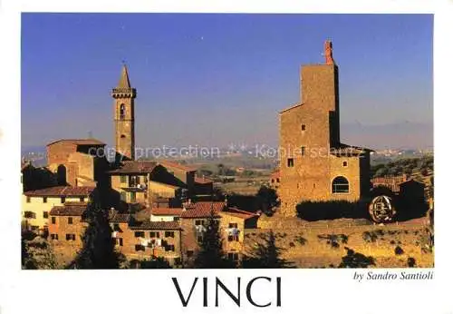 AK / Ansichtskarte  Vinci_Toscana_IT Panorama