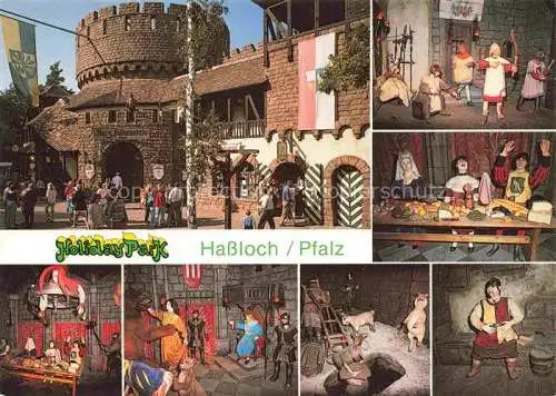 AK / Ansichtskarte  Hassloch_Pfalz Holiday-Park Freizeit- und Unterhaltungspark Burg Falkenstein