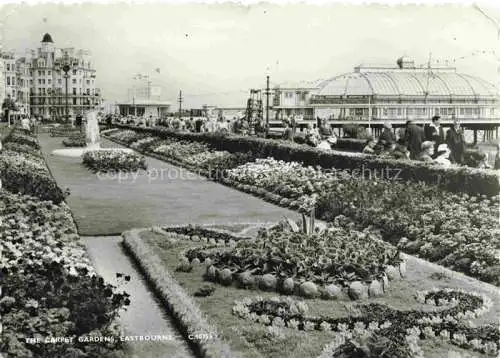 AK / Ansichtskarte  EASTBOURNE__Sussex_UK The Carpet Gardens