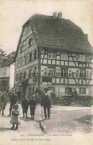 AK / Ansichtskarte  DANNEMARIE__Dammerkirch_Alsace_68_Haut-Rhin Maison Alsacienne