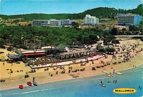 AK / Ansichtskarte  Santa_Ponsa_Mallorca_ES La playa vista aérea