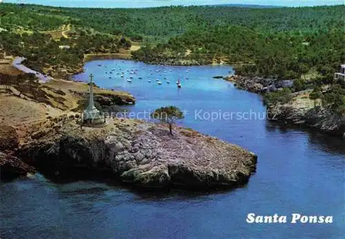 AK / Ansichtskarte  Santa_Ponsa_Mallorca_ES Vista aérea de una de sus