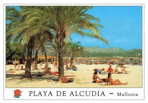 AK / Ansichtskarte  Alcudia_Mallorca_ES La playa