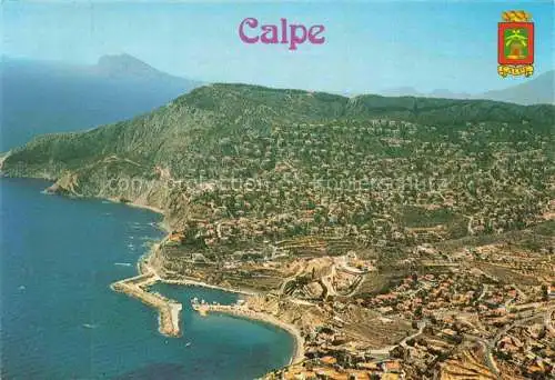 AK / Ansichtskarte  Calpe_Calp_Alicante_ES Vista aérea