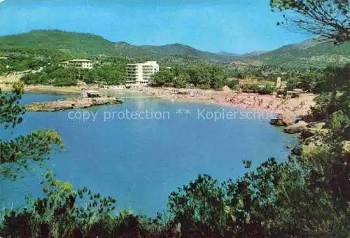 AK / Ansichtskarte  Camp_de_Mar_MALLORCA_ES Panorama Blick zum Strand