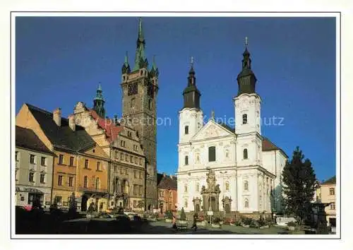 AK / Ansichtskarte  Klatovy_Klattau_CZ Namesti Marktplatz