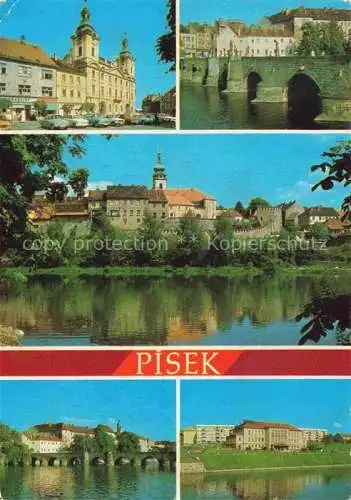 AK / Ansichtskarte  Pisek__Pisch_Pisku_CZ Teilansichten