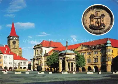 AK / Ansichtskarte  Jicin_Jitschin_Koeniggraetz_CZ Valdstejnovo namesti Valdicka brana Zamek