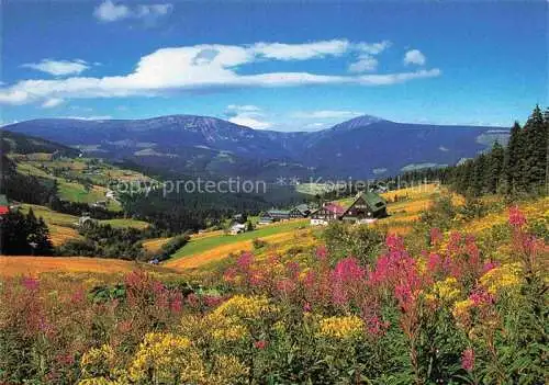 AK / Ansichtskarte  Pec_pod_Snezkou_CZ Pohled na panorama Krkonos Riesengebirge