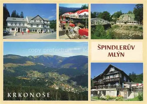 AK / Ansichtskarte  Spindleruv_Mlyn_Spindelmuehle_Riesengebirge_CZ Panorama Hotel Restaurant