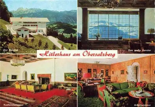 AK / Ansichtskarte  Obersalzberg_Berchtesgaden Der Berghof Konferenzzimmer Arbeitszimmer