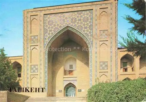 AK / Ansichtskarte  Tashkent_Usbekistan The Koukeldash Madrasah XVI Jhdt.