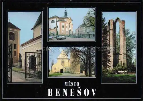 AK / Ansichtskarte  Benesov__u_Prahy_Beneschau_CZ Kostel sv. Mikulase 17. Jhdt.