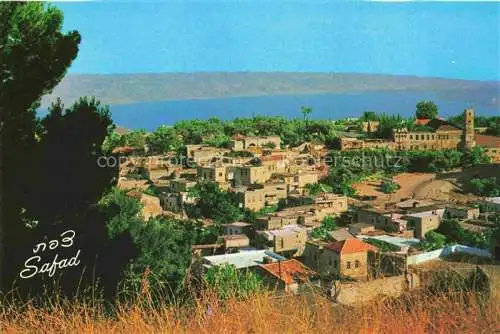 AK / Ansichtskarte  Safad_Galilaea_Israel View towards the Lake of Galilee