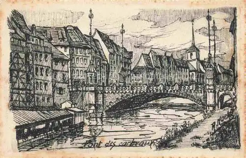 AK / Ansichtskarte  Strasbourg__Strassburg_67_Bas-Rhin Pont des carbraux