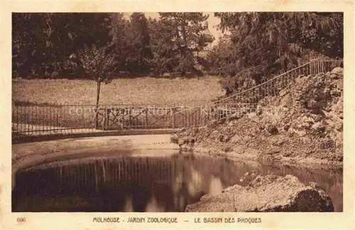 AK / Ansichtskarte  MULHOUSE_Muehlhausen_68_Alsace Jardin Zoologique Le Bassin des Phoques