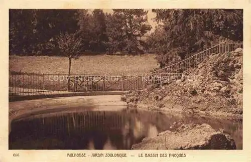 AK / Ansichtskarte  MULHOUSE_Muehlhausen_68_Alsace Jardin Zoologique Les Bassin des Phoques