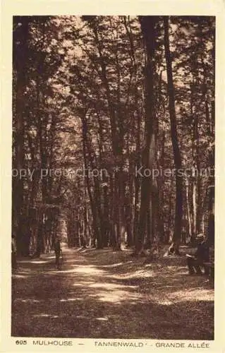 AK / Ansichtskarte  MULHOUSE_Muehlhausen_68_Alsace Tannenwald