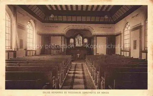 AK / Ansichtskarte  Riedisheim_Mulhouse_68_Haut-Rhin Eglise Reformee de Diedisheim 