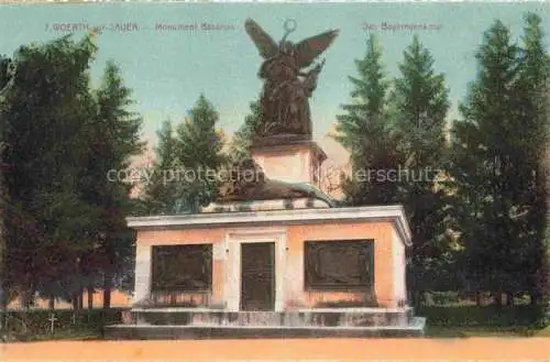 AK / Ansichtskarte  Woerth-sur-Sauer_Woerth_Sauer_67_Alsace Bauerndenkmal