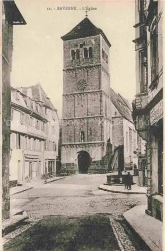 AK / Ansichtskarte  Saverne_Zabern_67_Bas_Rhin_Alsace Eglise