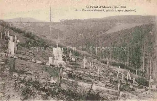 AK / Ansichtskarte  Le_Linge_Lingekopf_Orbey_Ribeauville_68_Alsace Le Front d'Alsace Cimetiere allemand