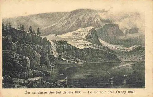 AK / Ansichtskarte  Urbeis_Orbey_68_Haut_Rhin Der schwarze See 