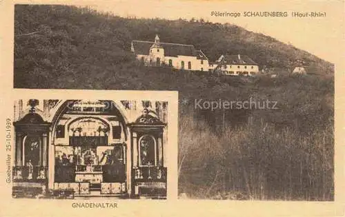 AK / Ansichtskarte  Schauenberg_Guebwiler_Gebweiler_68_Haut-Rhin_Alsace Pelerinage Schauenberg Gnadenaltar