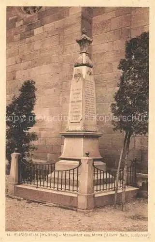 AK / Ansichtskarte  Ensisheim_68_Haut-Rhin Monument aux Morts 