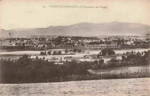 AK / Ansichtskarte  Dornach__Mulhouse_68_Haut-Rhin et le Panorama des Vosges