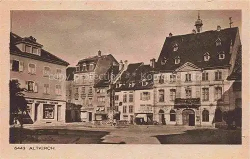 AK / Ansichtskarte  Altkirch_68_Haut-Rhin Dorfplatz