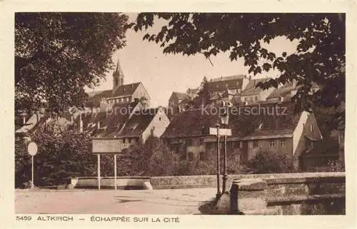 AK / Ansichtskarte  Altkirch_68_Haut-Rhin Echappee sur la Cite