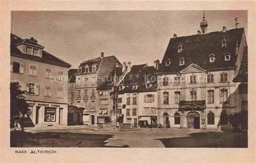 AK / Ansichtskarte  Altkirch_68_Haut-Rhin Dorfplatz