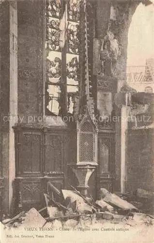 AK / Ansichtskarte  Thann__68_Haut-Rhin Choeur de l'Eglise avec Custode antique