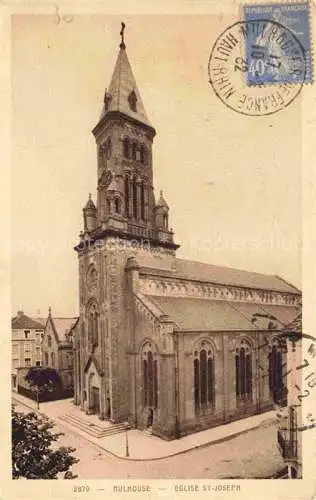 AK / Ansichtskarte  MULHOUSE_Muehlhausen_68_Alsace Eglise St Joseph