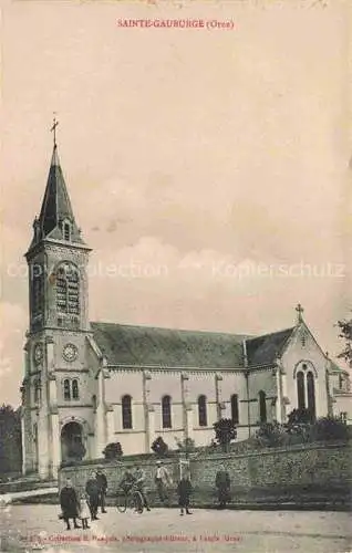 AK / Ansichtskarte  Sainte-Gauburge-Sainte-Colombe_61_Orne Eglise