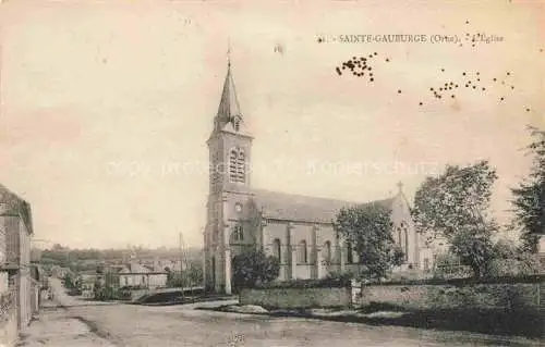 AK / Ansichtskarte  Sainte-Gauburge-Sainte-Colombe_61_Orne Eglise