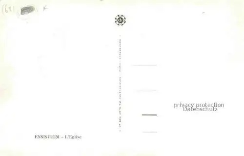 AK / Ansichtskarte  Ensisheim_68_Haut-Rhin Eglise