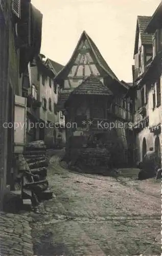 AK / Ansichtskarte  Eguisheim_Egisheim_68_Haut_Rhin Dorfgasse