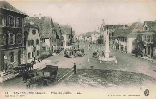 AK / Ansichtskarte  DANNEMARIE__Dammerkirch_Alsace_68_Haut-Rhin Place des Halles