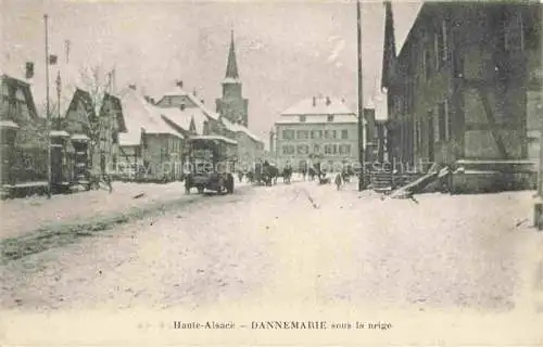 AK / Ansichtskarte  DANNEMARIE__Dammerkirch_Alsace_68_Haut-Rhin sous la neige