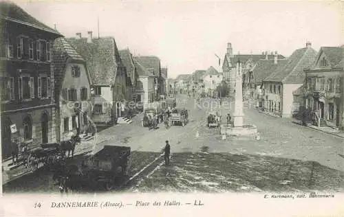 AK / Ansichtskarte  DANNEMARIE__Dammerkirch_Alsace_68_Haut-Rhin Place des Halles