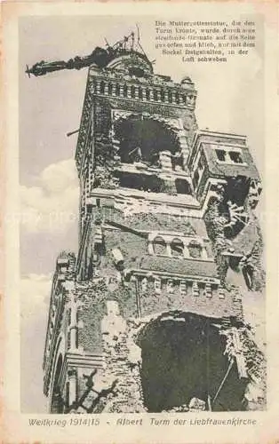 AK / Ansichtskarte  Albert_80_Somme Turm der Liebfrauenkirche