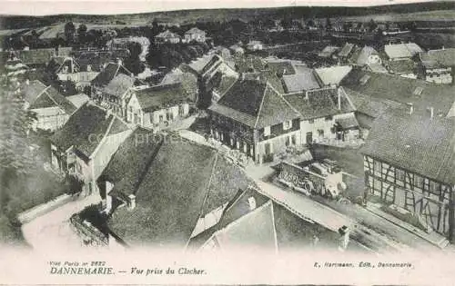 AK / Ansichtskarte  DANNEMARIE__Dammerkirch_Alsace_68_Haut-Rhin Vue prise du Clocher