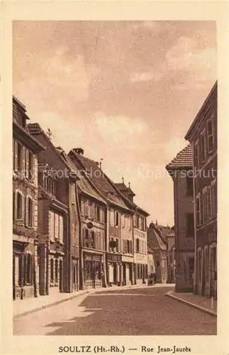 AK / Ansichtskarte  Soultz_Elsass_Sulz_Guebwiller_68_Haut-Rhin Rue Jean Jaures