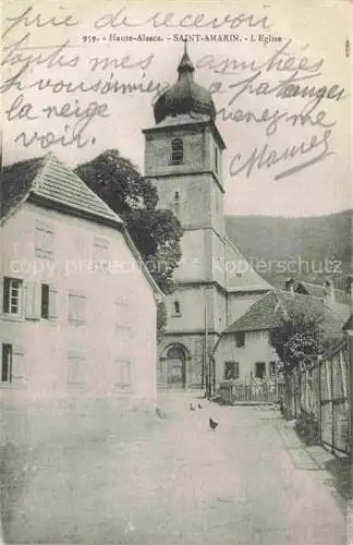 AK / Ansichtskarte  Saint-Amarin_St-Amarin_Alsace_68_Haut_Rhin Eglise