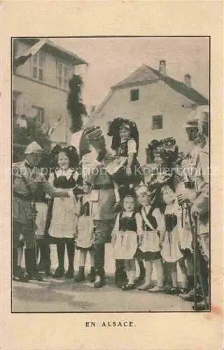 AK / Ansichtskarte  Saint-Amarin_St-Amarin_Alsace_68_Haut_Rhin Gruppenbild Trachten